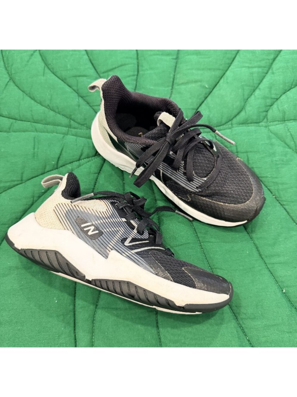 New Balance 11.5 Rave Running Shoe Little Kid Black